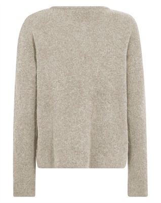Mos Mosh - MMAlmine Knit Cardigan - Feather Grey 